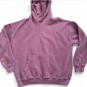 Pink/ Red Abercrombie Essential Hoodie